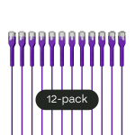 Broadbe &otilde;huke Patch kaabel 5G lilla 0.1m 12-pakk BTP-I32C6-PR-0.1M-12