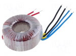 Transformer: toroidal | 300VA | 230VAC | 28V | 28V | 5.35A | 5.35A | 2.9kg