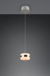 Trio Dios LED piekarama lampa 1-pc brushed steel brushed steel 331410107 4017807657623