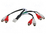 Connector | AVIC,RCA | Pioneer | PIN: 12