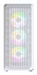 Case|MONTECH|X5|MidiTower|Case product features Transparent panel|Not included|Colour White|X5(W)