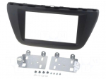 Radio mounting frame | Suzuki | 2 DIN | black