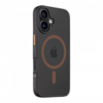 Tactical MagForce Hyperstealth 2.0 Cover for iPhone 16 / black/Moucha Moose