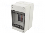 Enclosure: for modular components | IP55 | wall mount | white | 40 CD