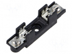 Fuse holder | screw | 6x32mm | 30A | thermoplastic | UL94V-0 | 600VAC