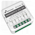 NVS-MINISWITCH-202-WR ~ Nivian WiFi 2 līniju viedais relejs 16A (Tuya APP)