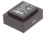 Transformer: encapsulated | 0.5VA | 230VAC | 24V | 21mA | Mounting: PCB