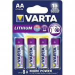 Patareisid, akusid ja laadijaid // AA, AAA ja muud suurused patareid, laadijad &ndash; saadaval tellimiseks // 4x bateria R-06 LR06 AA 1,5V L91 Lithium Varta