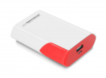 Toiteallikad // Akupangad (POWER BANKS) // EMP111WR Power Bank 6000mAh Boson biało-czerwony Esperanza