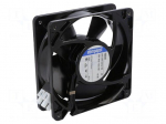 Fan: AC | axial | 230VAC | 119x119x38mm | 157.7m3/h | 46dBA | 2680rpm