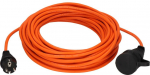 Brennenstuhl 1169940 power extension 20 m 1 AC outlet(s) Outdoor Orange