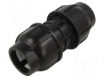 Splice terminal: clamping | &Oslash;out: 40mm | &Oslash;in: 40mm | for PE pipes