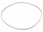 Timing belt | T5 | W: 10mm | H: 2.2mm | Lw: 940mm | Tooth height: 1.2mm