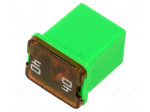 Fuse: fuse | automotive | 40A | 58VDC | medium time-lag | 14.5x12x16mm