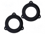 Spacer ring | MDF | 87mm | Audi | impregnated