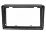 Radio frame | Citro&euml;n,Fiat,Opel,Peugeot | black | 9"