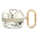 Guess GUA3HCHMAG AirPods 3 cover Marble Strap Collection / grey