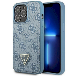 Guess GUHCP13LP4TPB Hardcase 4G Triangle Logo Cardslot for iPhone 13 Pro / 13 6,1" / blue