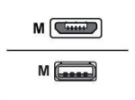 Sharkoon USB 2.0 A-B Micro black 2m