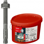 fischer bolt anchor FAZ II Plus 10/20 R in bucket, stainless steel dowel, 135 pieces