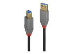 Lindy Anthra Line &mdash; USB kabelis &mdash; USB A tipa uz USB B tipa &mdash; 1 m