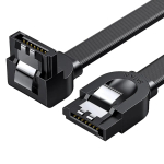 UGREEN SATA 3.0 leņķveida kabelis, 0,5 m, melns (US217)