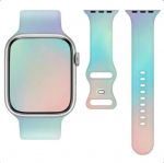 Telcon viedpulksteņa siksniņa priek&scaron; Apple Watch (42/44/45/49 mm) | silikons | zaļa