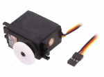 Motor: servo | 4.8&divide;6VDC | standard | analogue | 43g | 41x20x36.5mm | 180&deg;