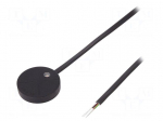 RFID reader | 35.8x6mm | 1-wire | 12V | f: 13,56MHz | Range: 40mm | 55mA