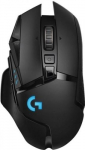 Logitech G502 LIGHTSPEED Wireless Gaming Mouse, RF Wireless, 25600 DPI, Black