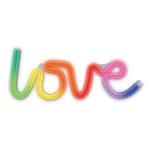 LED ribad // NEON FLEX LED strips // Neon led rgb love flrn01 + pilot forever light