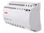 Programmable relay | OUT1: 250VAC/10A | IN: 16 | Anal.in: 3 | OUT: 8