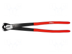 Pincers | end,cutting | PVC coated handles | 300mm | Classic