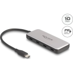USB-jaotur HUB USB Delock DeLOCK USB 10 Gbps USB Type-C jaotur 4 x USB Type-C, USB-jaotur (grey)