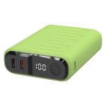 Powerbank RealPower PB-10000C PD+,3xType-C,light green