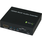 Techly HDMI 2K4K AUDIO SISSEVIJA HDMI/TOSLINK/AUDIO STEREO L/R