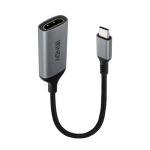USB-kaabeladapter Lindy 0,15 m USB Type-C HDMI Grey