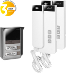 Orno Zestaw domofonowy dwurodzinny SALEM MULTI /2-żyłowy (OR-DOM-SL-924)