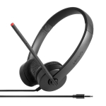Lenovo Essential stereo-analoogpeakomplekt - 3,5mm pistik, Black
