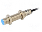 Sensor: inductive | Output conf: PNP / NO | 0&divide;4mm | 10&divide;30VDC | M12