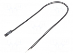 Reed switch | Range: 7.62mm | Pswitch: 3W | &Oslash;5.1x15.24mm | 0.25A