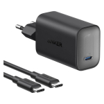 Laadija Anker ANKER Nano Charger 100W GaN laadija 1x USB-C koos 1,8m USB-C kaabliga Black