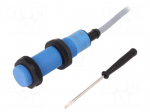 Sensor: capacitive | Range: 3&divide;8mm | Output conf: PNP / NO + NC