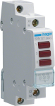 Lampka sygnalizacyjna, 230V AC, 3 x Czerwony LED HAGER SVN127