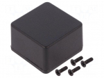 Enclosure: multipurpose | X: 50mm | Y: 50mm | Z: 31mm | 1590 | aluminium