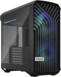 Fractal Design Torrent Compact RGB Black TG Light Tint, Tower Case (Black, Tempered Glass) FD-C-TOR1C-02