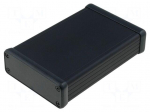 Enclosure: with panel | 1455 | X: 78mm | Y: 120mm | Z: 27mm | aluminium