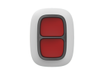 Bezvadu trauksmes poga DoubleButton balta
