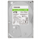 Hard drive HDD Toshiba  TOSHIBA S300 Surveillance HDD 4TB 3.5inch SATA 5400rpm 256MB