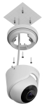 Smart device AJAX TurretCam (5 Mp/4 mm) White
